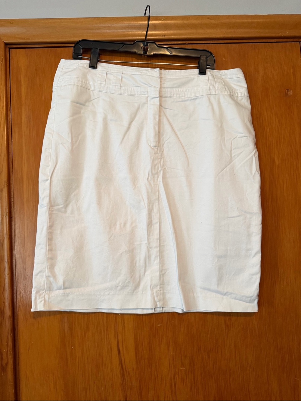 Sandro White Midi Skirt